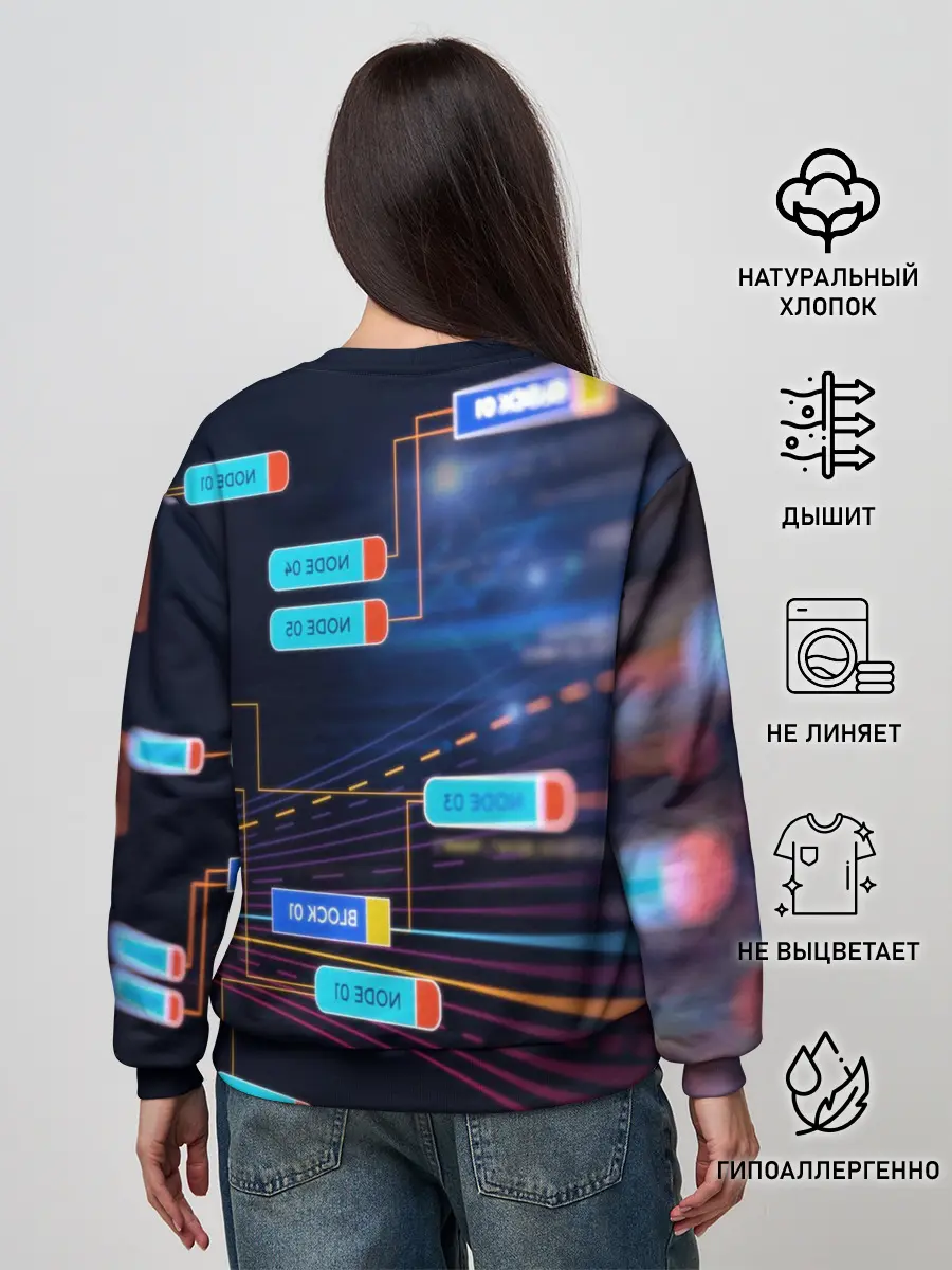 Женский свитшот / Watch Dogs