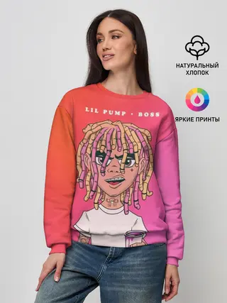 Женский свитшот / Lil Pump Boss