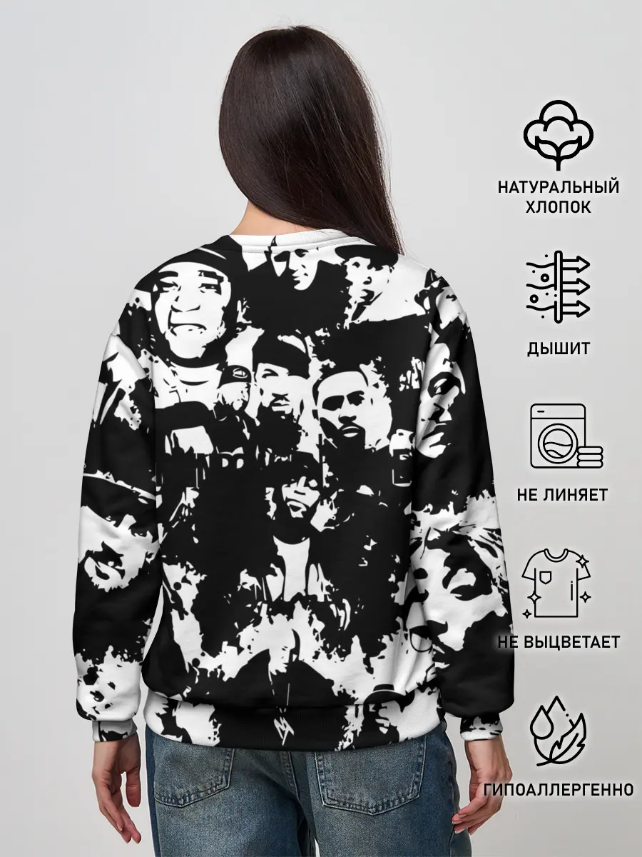 Женский свитшот / ЛЕГЕНДЫ РЕПА