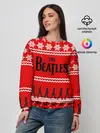 Женский свитшот / Праздничный The Beatles