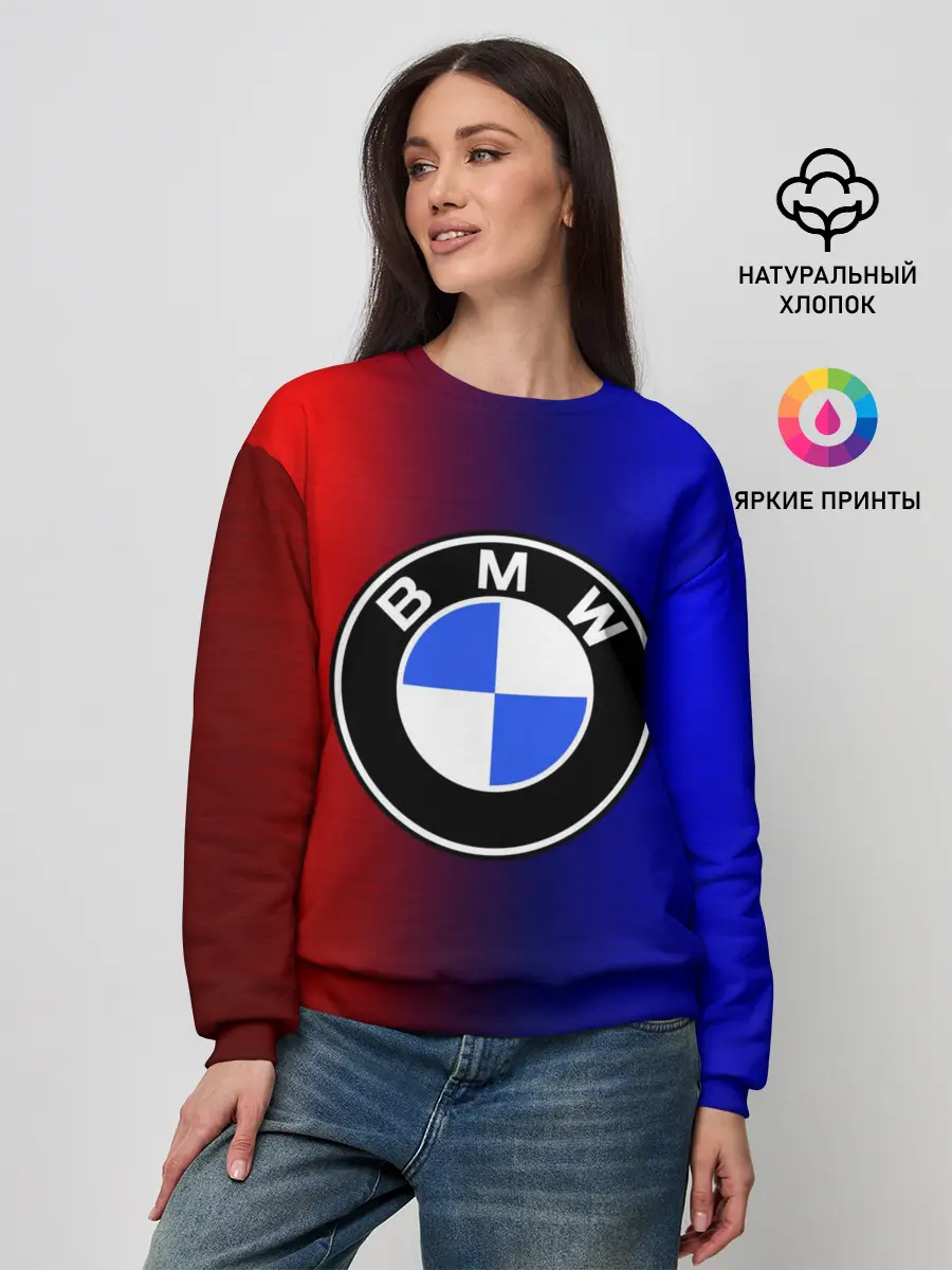 Женский свитшот / BMW SPORT ABSTRACT