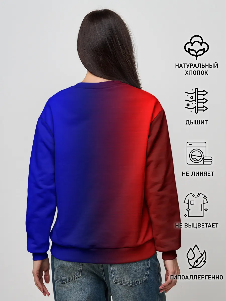 Женский свитшот / BMW SPORT ABSTRACT