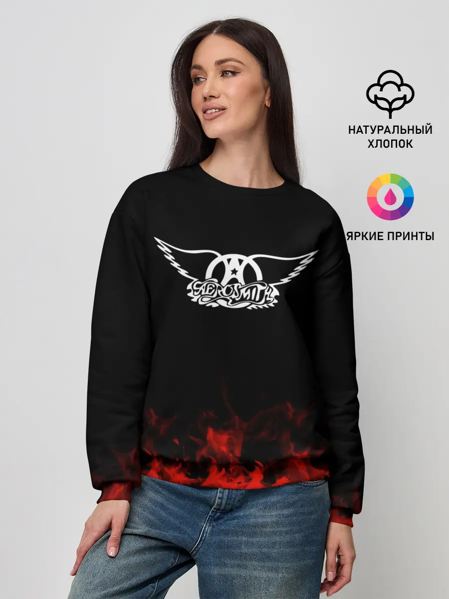 Женский свитшот / Aerosmith