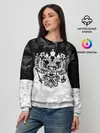 Женский свитшот / RUSSIA BLACK X WHITE | РОССИЯ