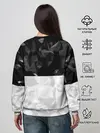 Женский свитшот / RUSSIA BLACK X WHITE | РОССИЯ