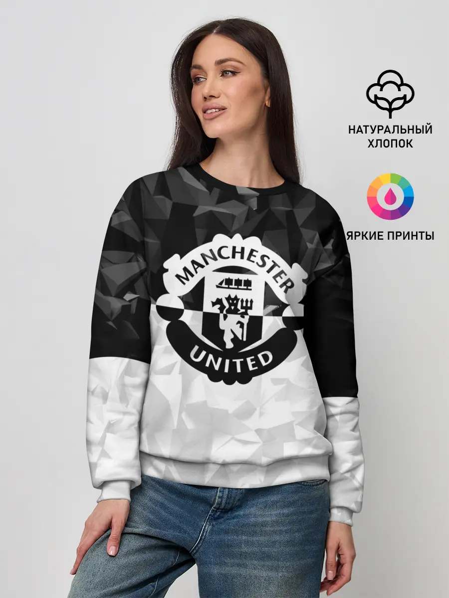 Женский свитшот / МАНЧЕСТЕР ЮНАЙТЕД | FCMU | MANCHESTER UNITED