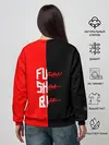 Женский свитшот / Red & Black