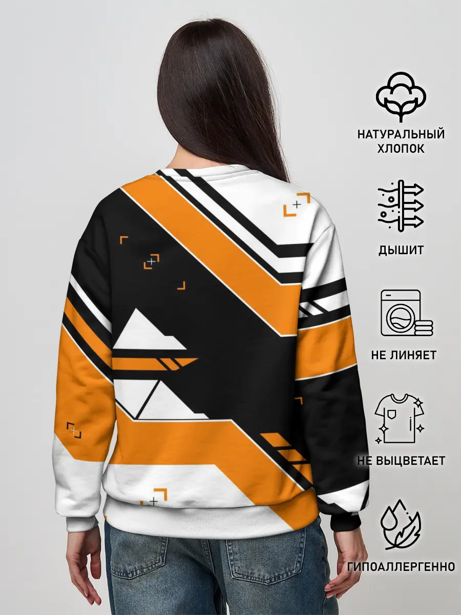 Женский свитшот / CS:GO - Asiimov Inverted