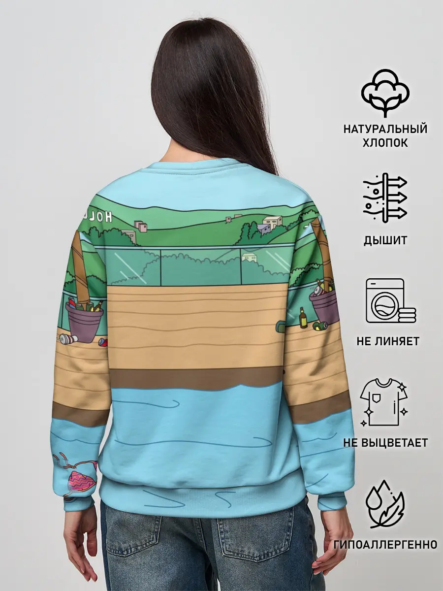 Женский свитшот / Конь БоДжек