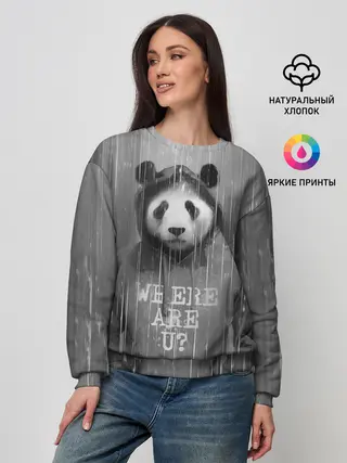 Женский свитшот / Панда