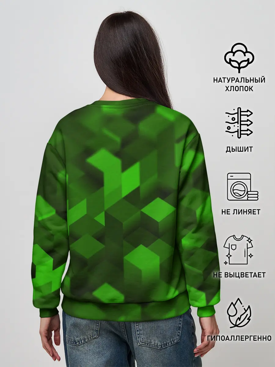 Женский свитшот / MINECRAFT 2019