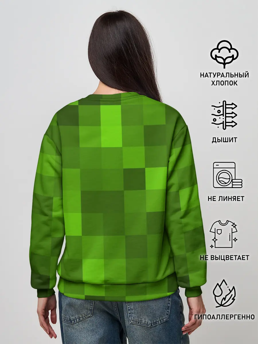 Женский свитшот / Minecraft