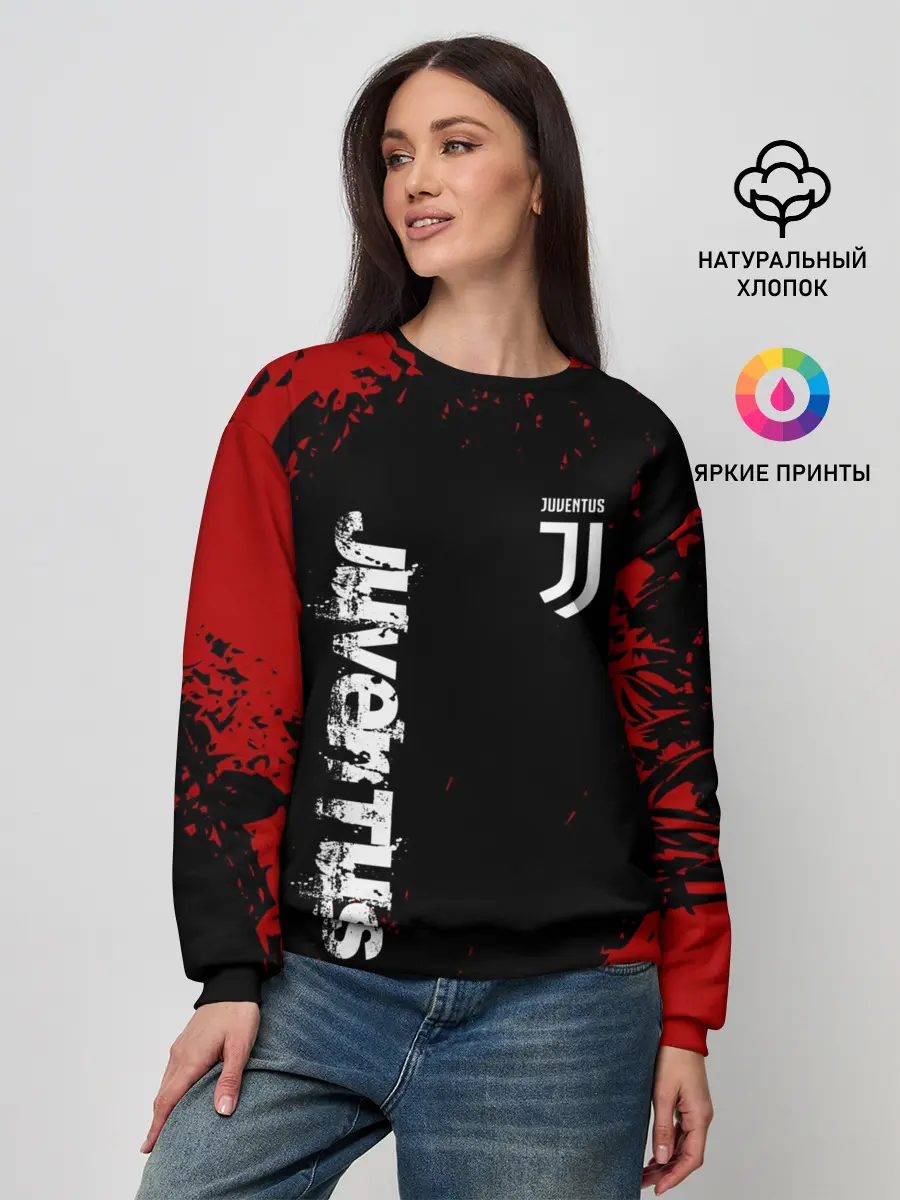 Женский свитшот / JUVENTUS / ЮВЕНТУС