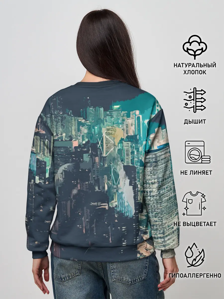 Женский свитшот / Сайонара бой