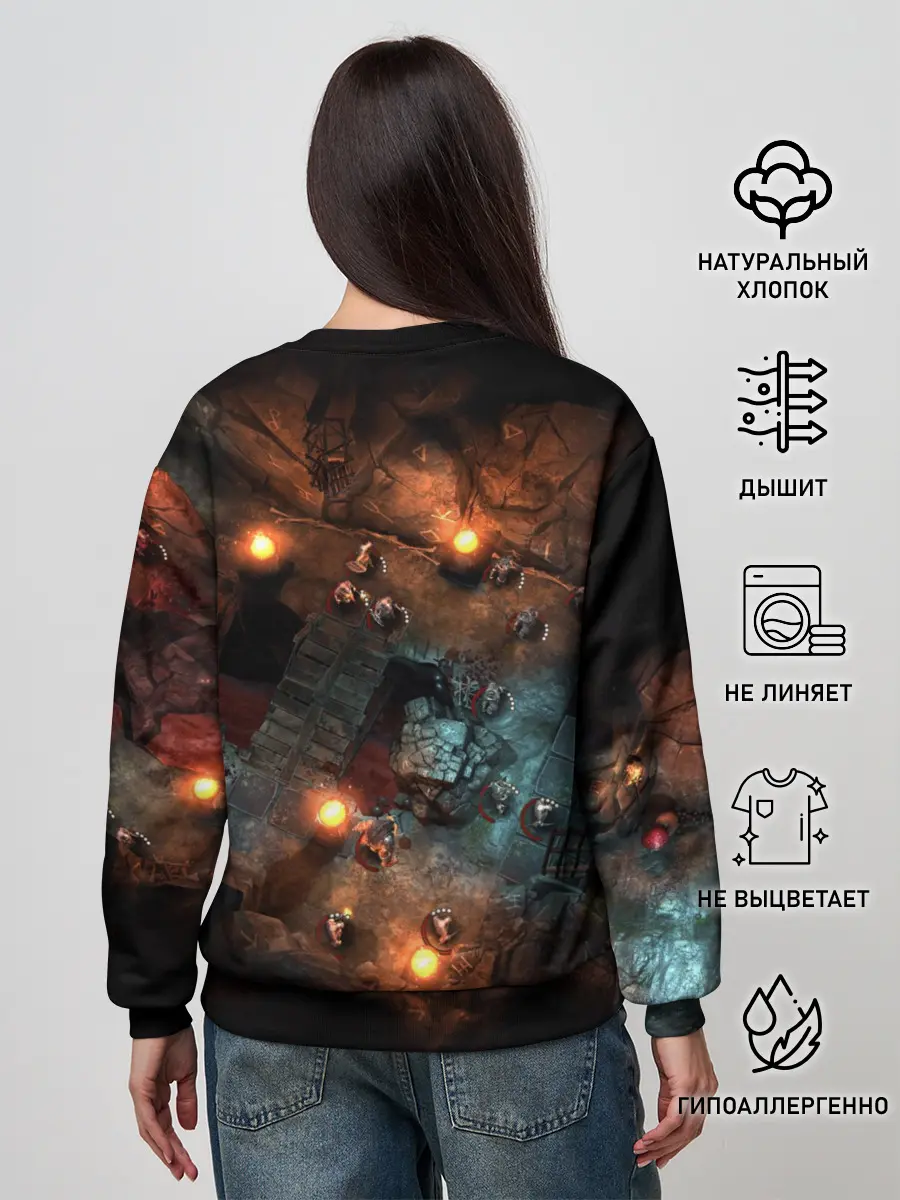 Женский свитшот / Warhammer