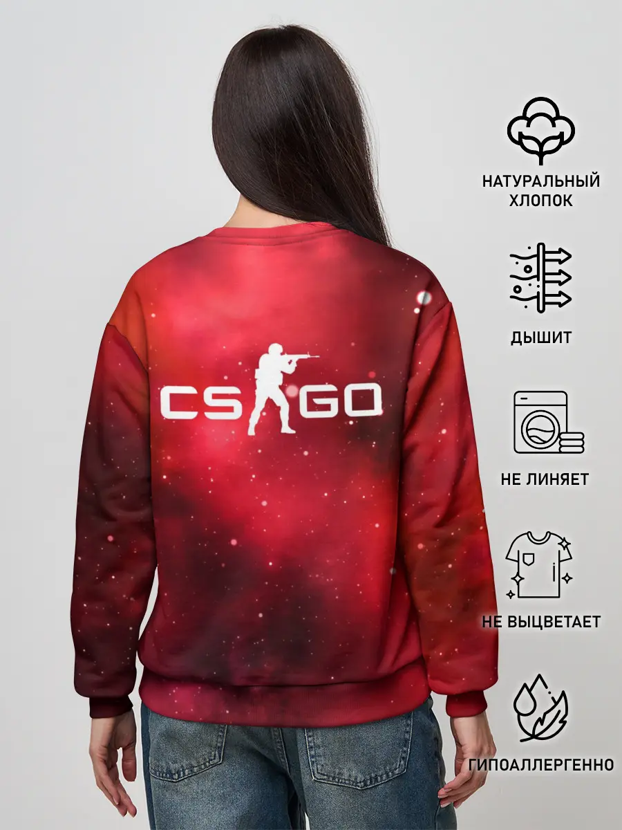 Женский свитшот / One Shot One Kill