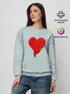 Женский свитшот / Kanye West Heartbreak