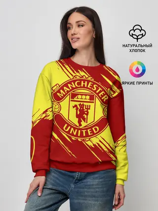 Женский свитшот / Манчестер Юнайтед
