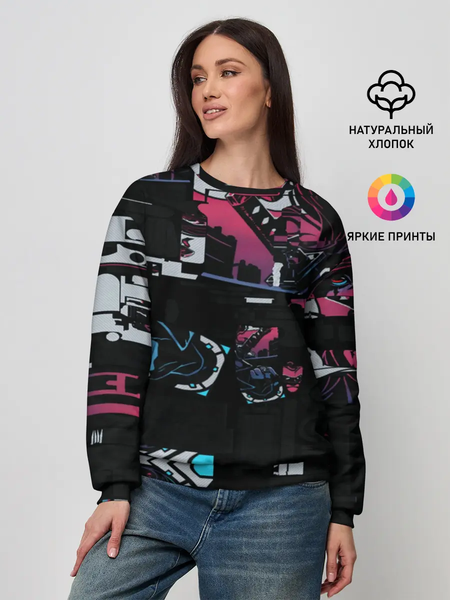 Женский свитшот / Неонуар | CS:GO