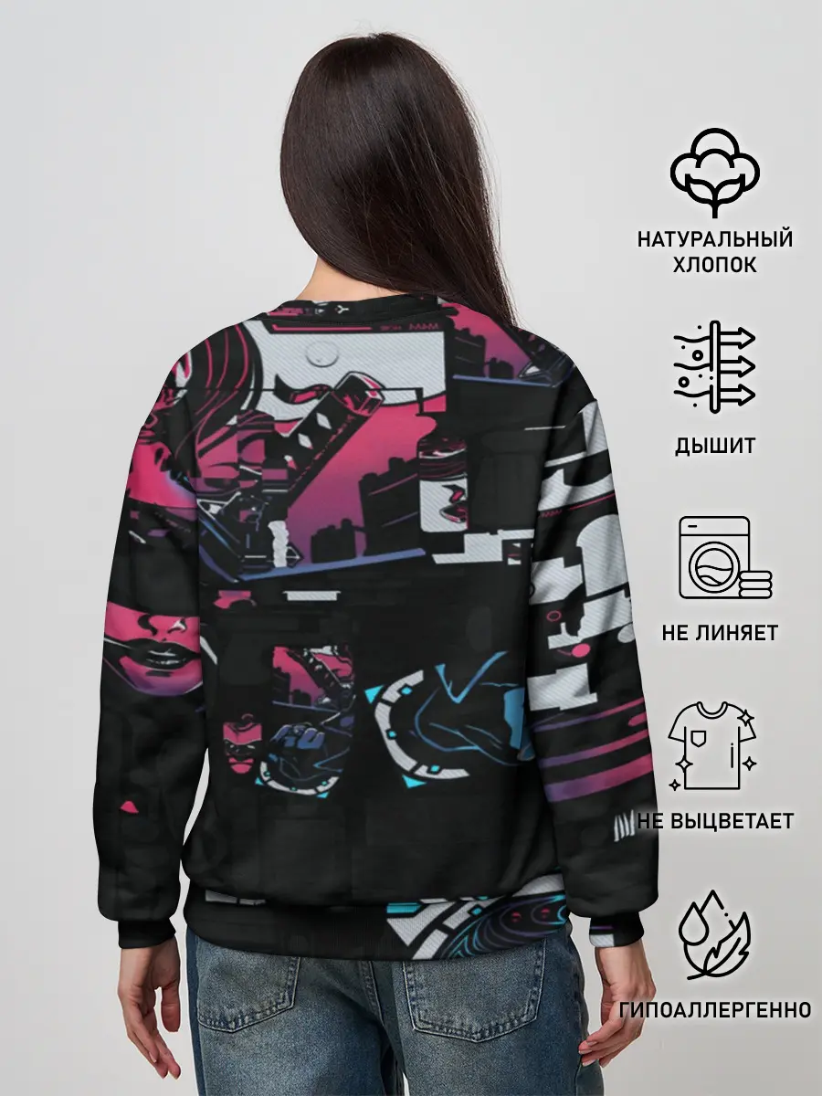 Женский свитшот / Неонуар | CS:GO