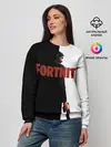 Женский свитшот / The Reaper Half Black Fortnite