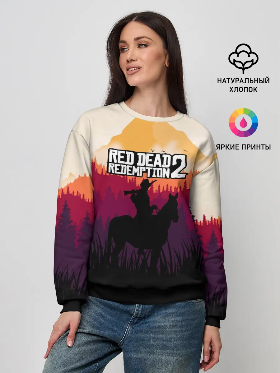 Женский свитшот / Red Dead Redemption 2