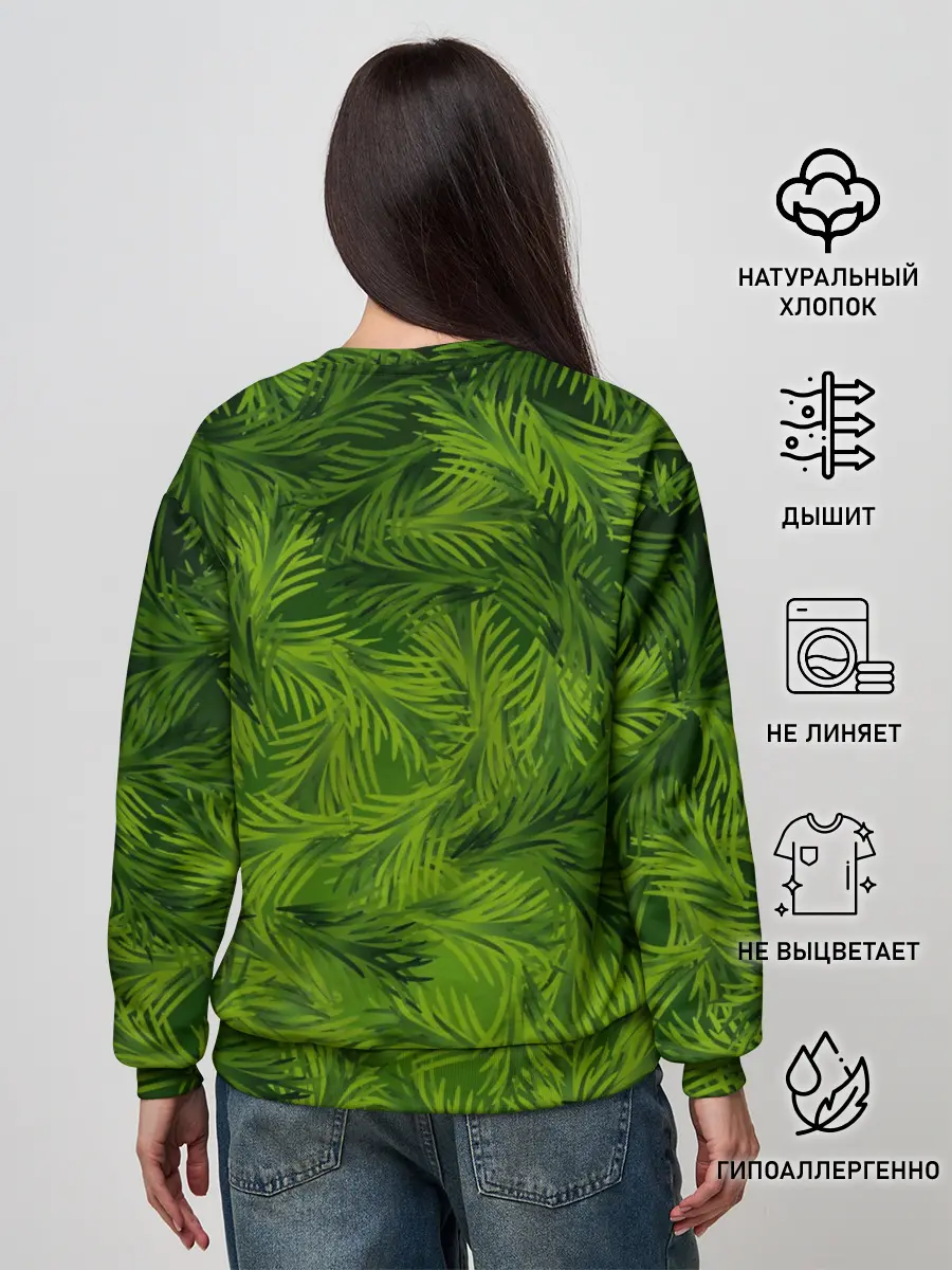 Женский свитшот / Гринч