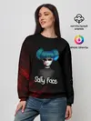 Женский свитшот / Sally Face окровавленное лицо