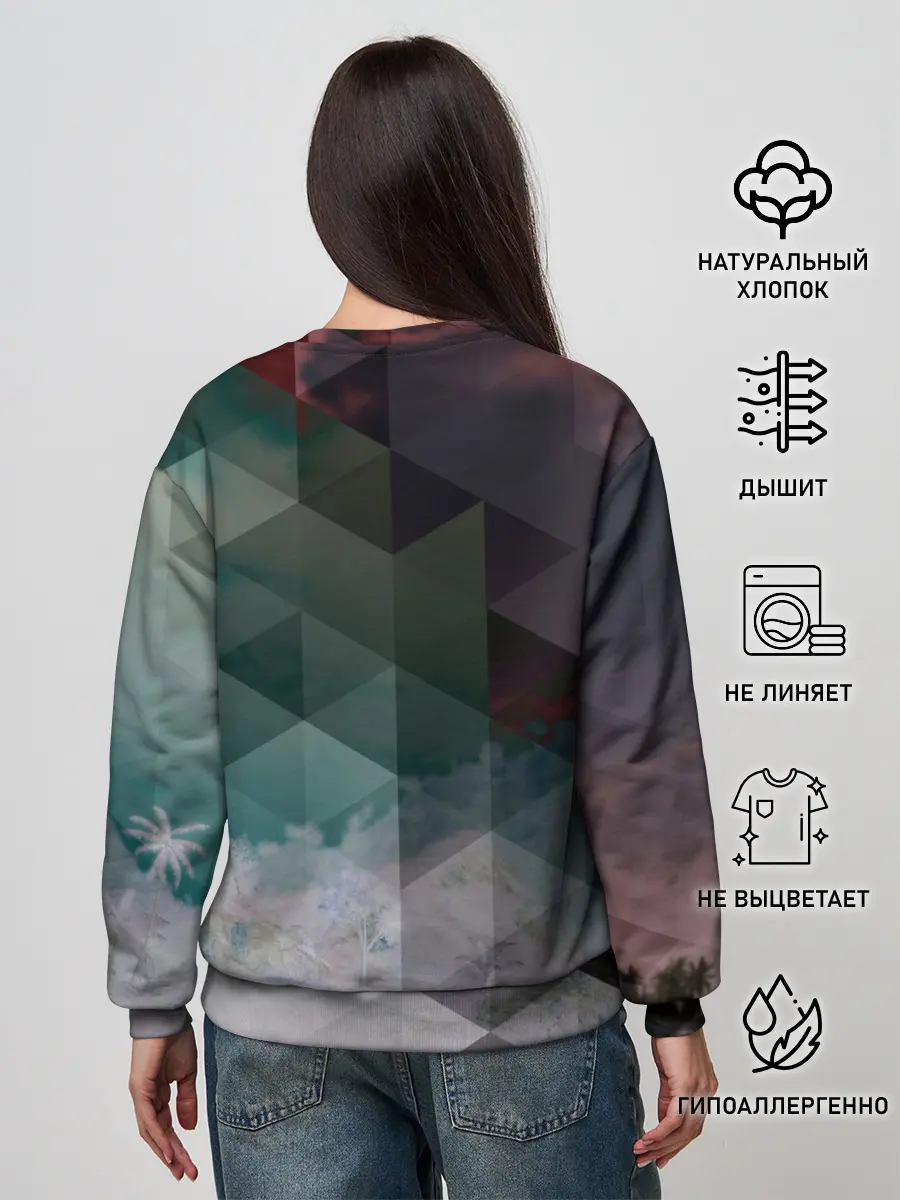 Женский свитшот / FarCry polygon