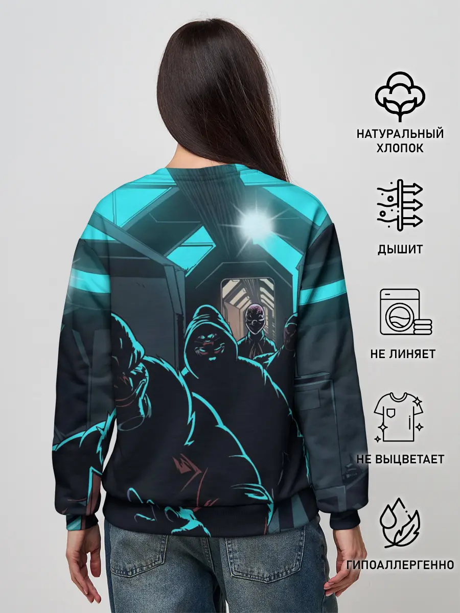 Женский свитшот / Payday 2