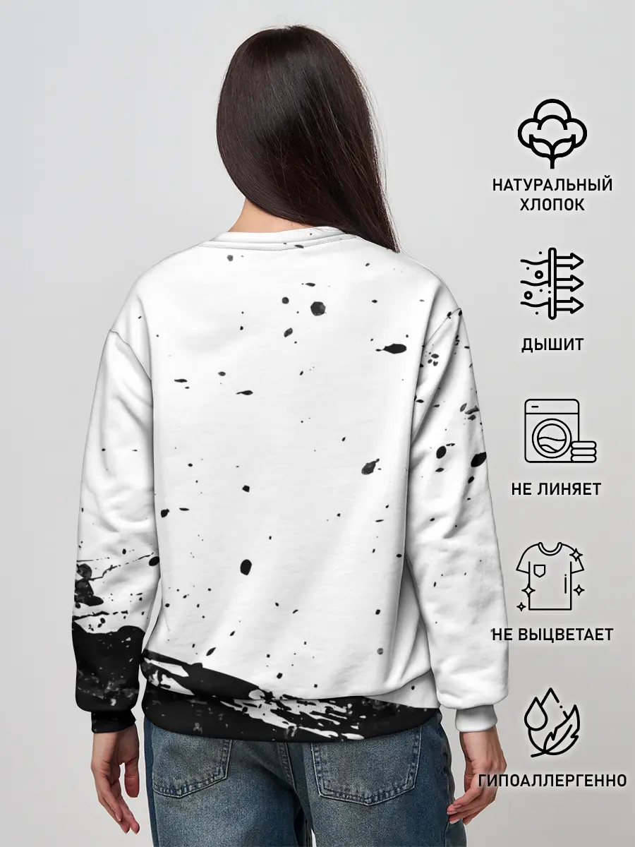 Женский свитшот / В Мокрых Кроссах