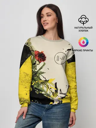 Женский свитшот / Twenty One Pilots - Trench