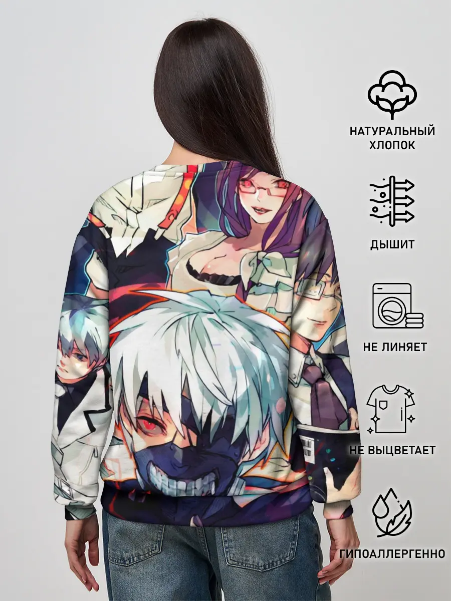 Женский свитшот / Tokyo Ghoul