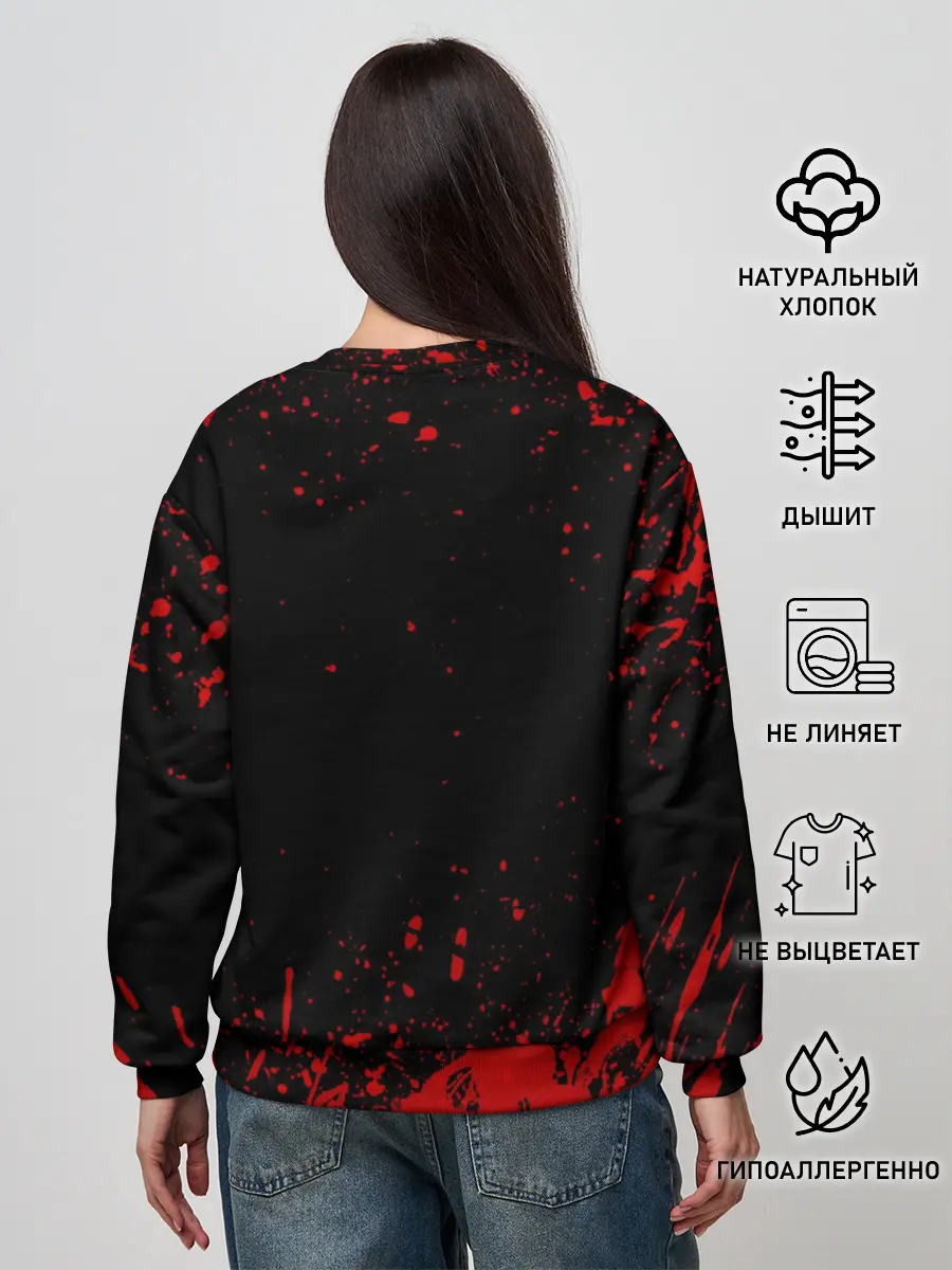 Женский свитшот / Goblin Slayer stains