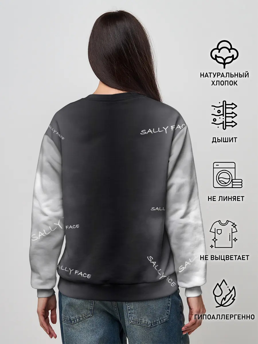 Женский свитшот / Sally Face with a Guitar