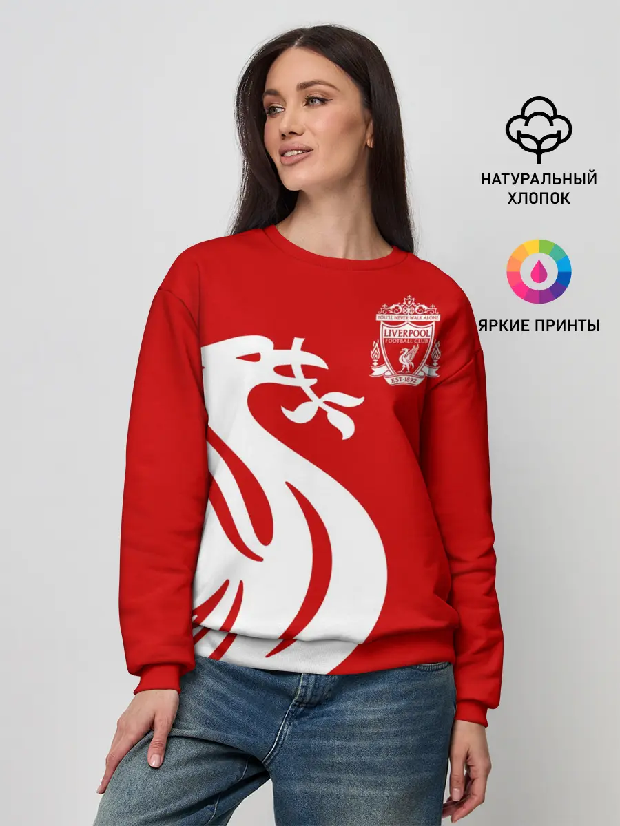 Женский свитшот / Ливерпуль