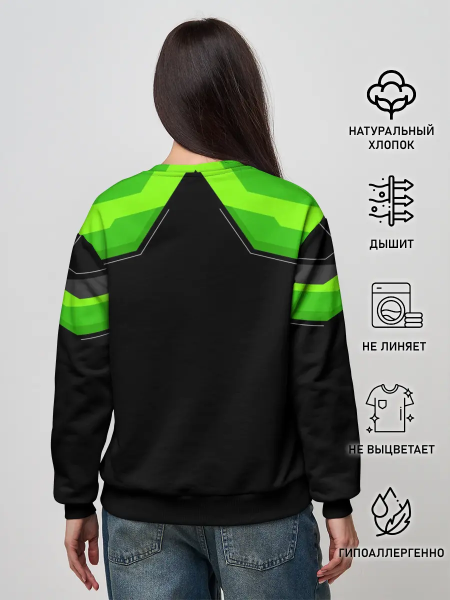 Женский свитшот / Kawasaki club