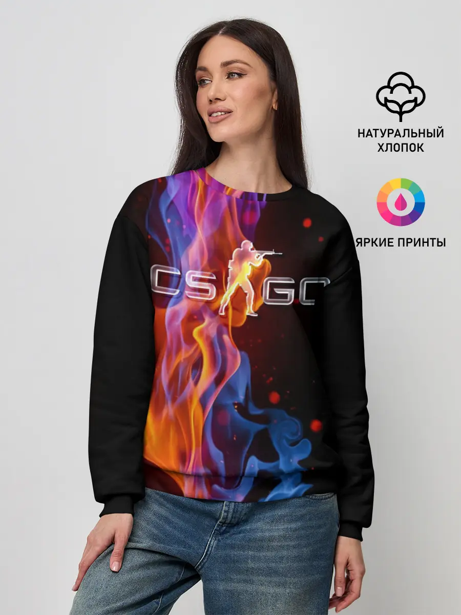 Женский свитшот / Counter Strike