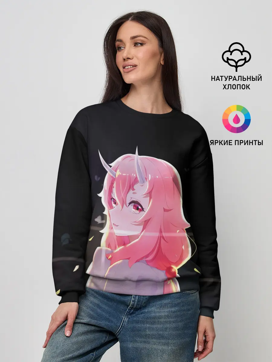 Женский свитшот / Аниме Слизь