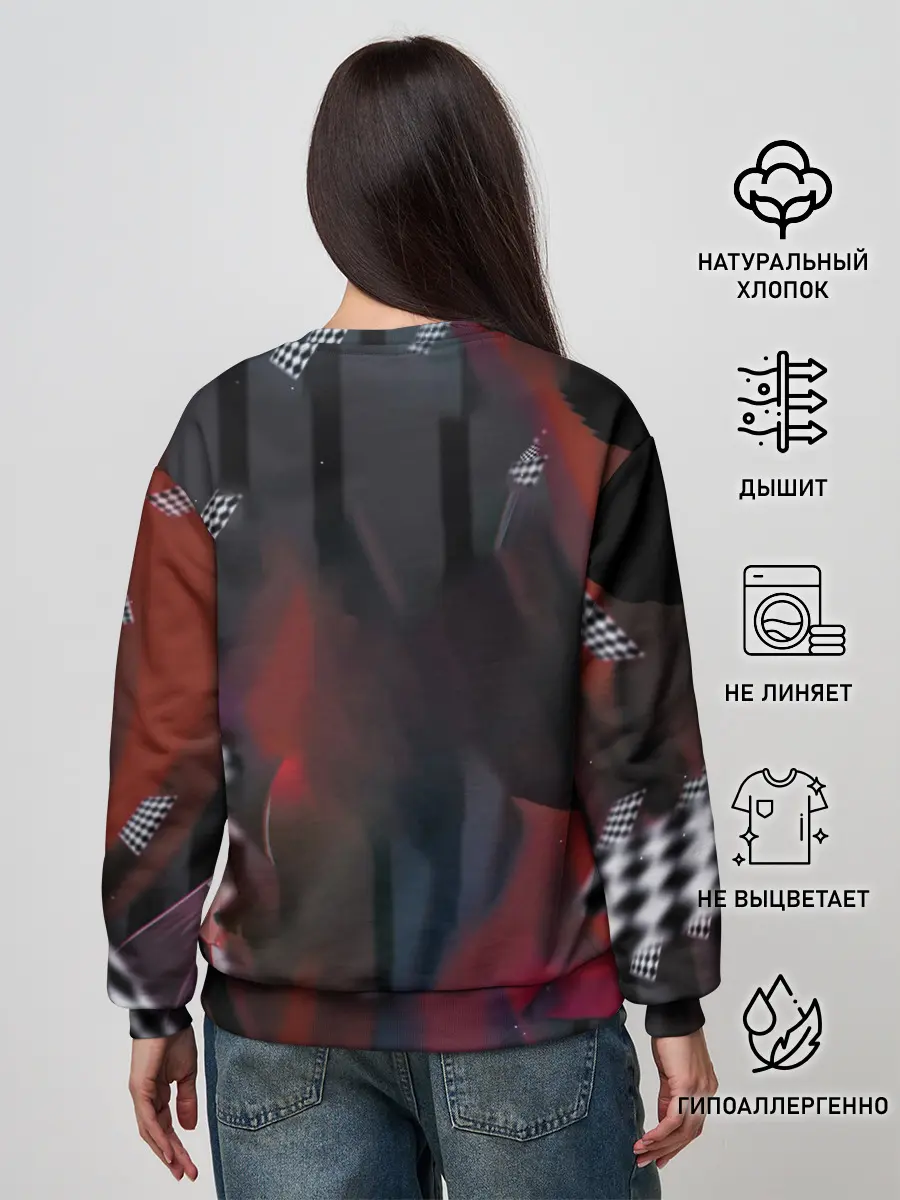 Женский свитшот / kakegurui yumeko art