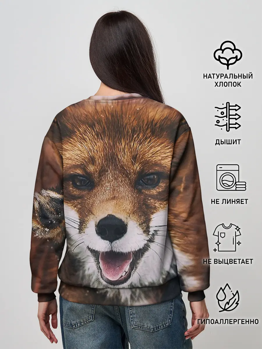 Женский свитшот / Лисичка