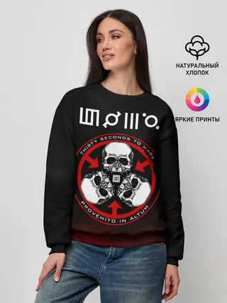 Женский свитшот / 30 Seconds to Mars