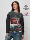 Женский свитшот / the walking dead glitch
