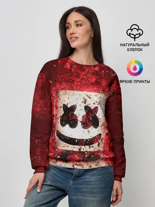 Женский свитшот / Marshmello