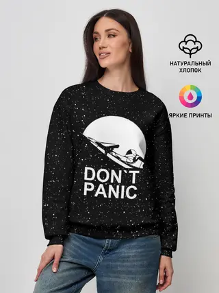 Женский свитшот / DONT PANIC