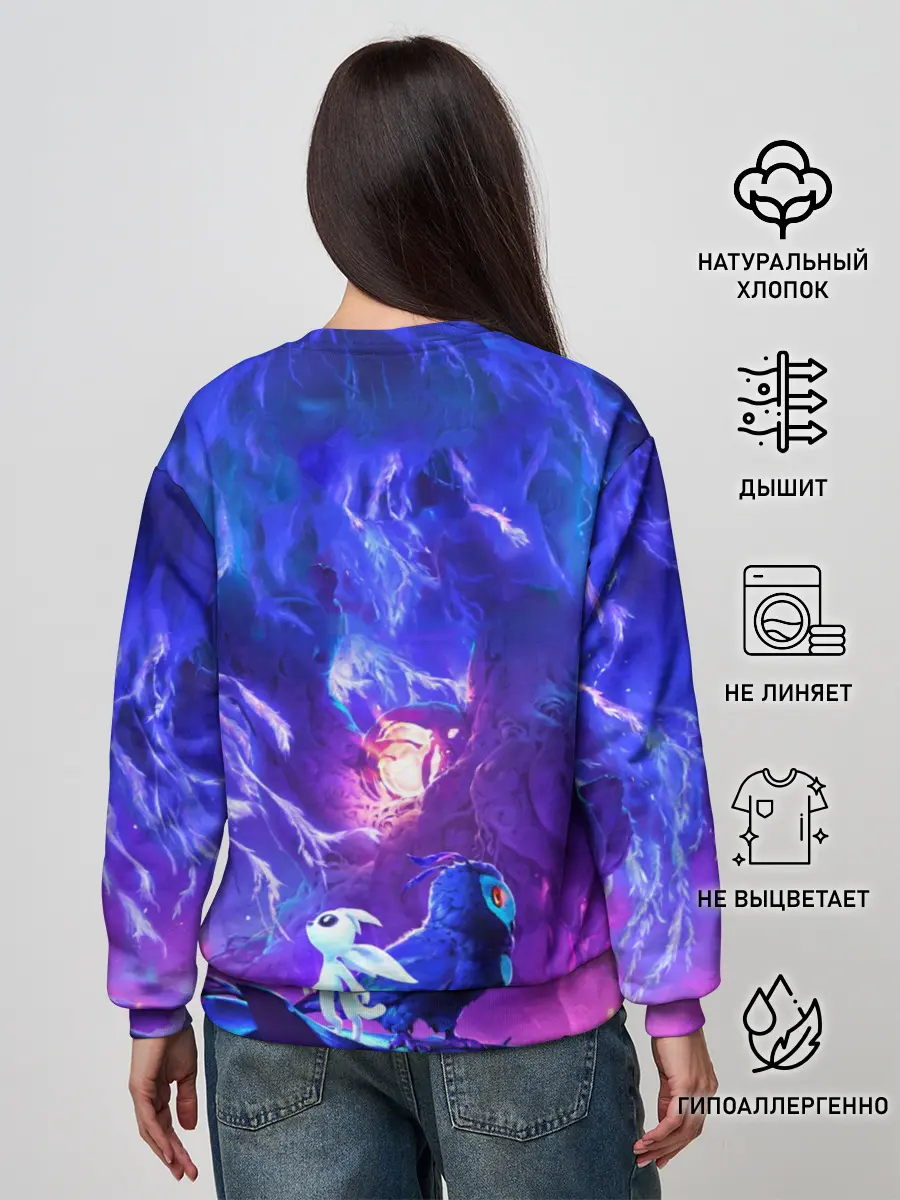 Женский свитшот / Ori - And The Will Of The Wisp