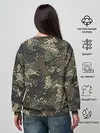 Женский свитшот / Камуфляж с секс позами