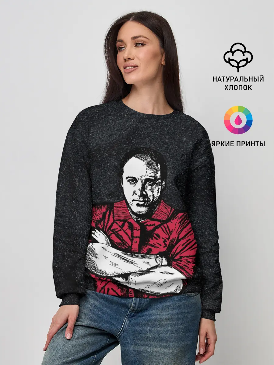 Женский свитшот / Сопрано Джеймс Гандольфини