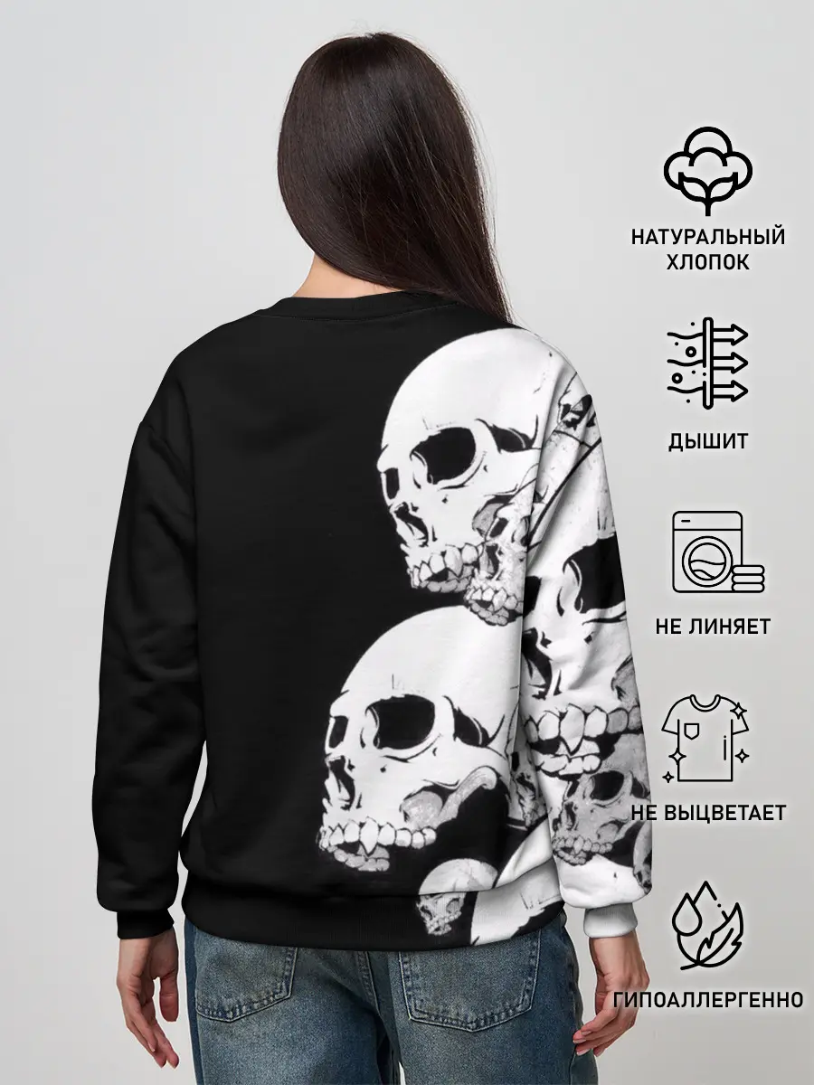 Женский свитшот / IRON MAIDEN | АЙРОН МАЙДЕН