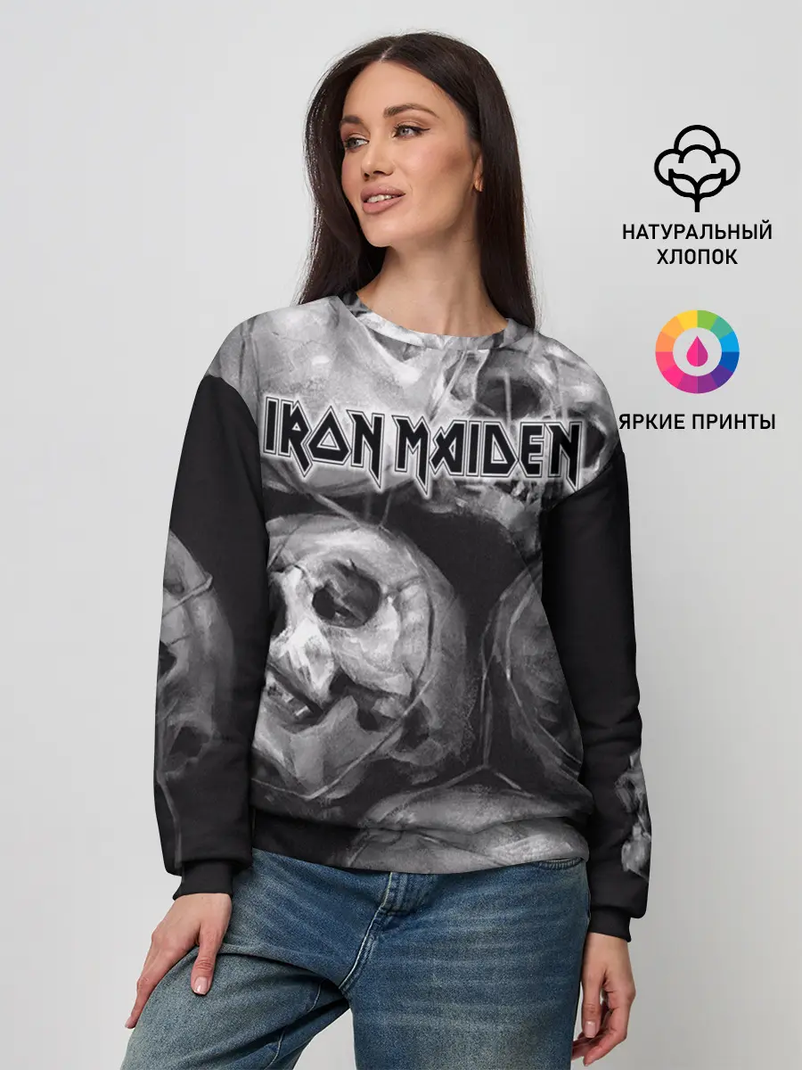 Женский свитшот / Iron Maiden